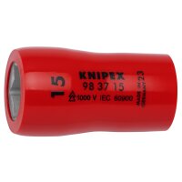 KNIPEX 98 37 15 Steckschlüsseleinsatz für...