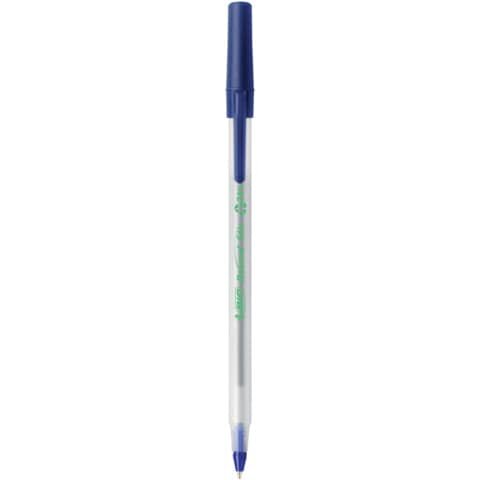 Kugelschreiber ECOlutions® Round Stic® - 0,4 mm, blau