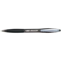 Druckkugelschreiber ATLANTIS® Soft - 0,4 mm, schwarz...