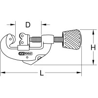 Klein-Rohrabschneider, 3-30mm