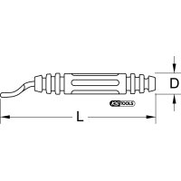 Schnell-Entgrater, 88x12mm