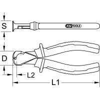 ERGOTORQUE Vornschneider, 160mm