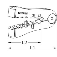 Abisolierwerkzeug für Datenkabel, 2,5-12mm