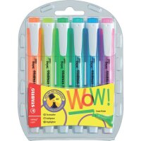 STABILO swing cool Textmarker farbsortiert, 6
