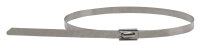 Edelstahl Kabelbinder mit Kugelverschluss, 4,6x500mm, 100 Stück