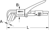 Armaturenschlüssel, 60mm