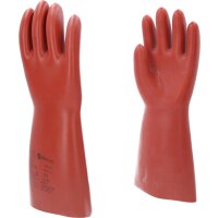 Elektriker-Schutzhandschuh mit mechanischen und thermischen Schutz, Größe 11, Klasse 0, rot