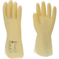 Elektriker-Schutzhandschuh mit Schutzisolierung, Größe 12, Klasse 0, weiß