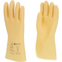 Elektriker-Schutzhandschuh mit Schutzisolierung, Größe 12, Klasse 1, weiß
