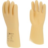 Elektriker-Schutzhandschuh mit Schutzisolierung, Größe 12, Klasse 3, weiß