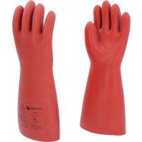 Elektriker-Schutzhandschuh mit mechanischem Schutz, Größe 10, Klasse 4, rot