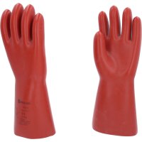 Elektriker-Schutzhandschuh mit mechanischen und thermischen Schutz, Größe 11, Klasse 2, rot