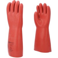Elektriker-Schutzhandschuh mit mechanischen und thermischen Schutz, Größe 11, Klasse 4, rot