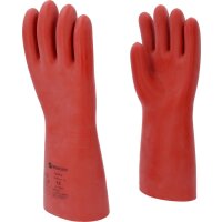Elektriker-Schutzhandschuh mit mechanischen und thermischen Schutz, Größe 12, Klasse 4, rot
