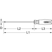 ERGOTORQUE VDE PZ-Schraubendreher, PZ3