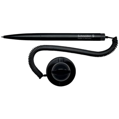 Kugelschreiber Klick-Fix-Pen - M, schwarz (dokumentenecht), schwarz