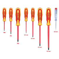 ERGOTORQUE VDE Schraubendreher-Satz, PH+Schlitz, 8-tlg