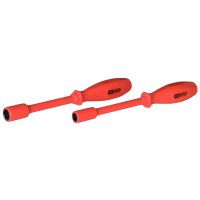 Stecknuss-Schraubendreher mit Schutzisolierung, 12mm