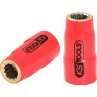3/8" Stecknuss mit Schutzisolierung, 13mm