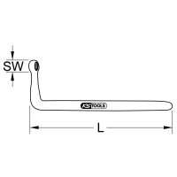Gegenhalter mit Schutzisolierung, 18mm