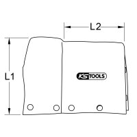 Isolatorenabdeckungen für Giebelisolatoren, 240 mm