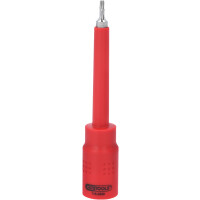 3/8" Isolierte Bit-Stecknuss Torx, T10, 122mm