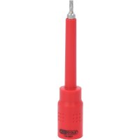 3/8" Isolierte Bit-Stecknuss Torx, T15, 122mm