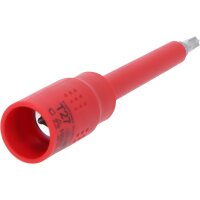 3/8" Isolierte Bit-Stecknuss Torx, T27, 122mm