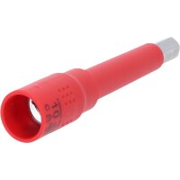 3/8" Isolierte Bit-Stecknuss Innensechskant, 10mm, 122mm lang