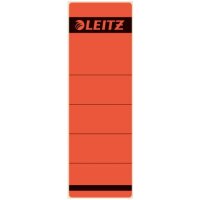 10 LEITZ Ordneretiketten 1642 rot für 8,0 cm Rückenbreite