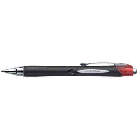 uni-ball JETSTREAM SXN-210 Gelschreiber schwarz/rot 0,5 mm, Schreibfarbe: rot, 1 St.