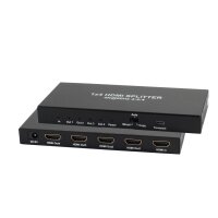 HDMI Verteiler 1x IN, 4x OUT, 4K2K 60Hz
