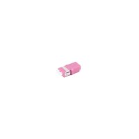 LWL-Verbinder, LC-LC, Shutter, Duplex, violett
