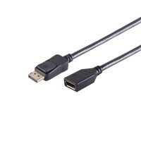 DisplayPort 1.2 Verlängerungskabel, 4K, 1,5m