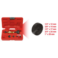 Wasserhahn-Fräsapparat-Satz 1/4"-1", 6-tlg