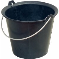 Vollgummi-Eimer, 12 Liter, sehr elastisch