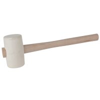 Gummihammer weiss, 500g