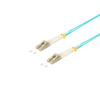 Duplex Patchkabel LC/LC 50/125&micro;OM3 aqua 10m