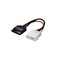 SATA-Stromversorgungsadapter St. 5,25&quot;/SATA 0,15m