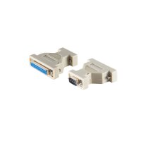 SUB-D Adapter 9pol Sub-D-St. / 25pol Sub-D-Buchse