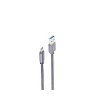 shiverpeaks®--USB A-C Kabel--USB-A Adapterkabel, USB-C®, 3.2 Gen 2, Pro, 2m