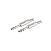 shiverpeaks&reg;--Klinkenstecker Stereo 6,3mm, Metall...