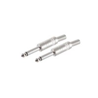 shiverpeaks&reg;--Klinkenstecker Mono 6,3mm Metall--VE2
