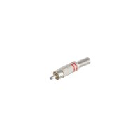 shiverpeaks&reg;--Cinchstecker Metall 6mm, rot