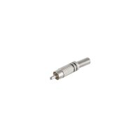 shiverpeaks&reg;--Cinchstecker Metall 6mm, schwarz