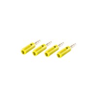 shiverpeaks®--Bananenstecker, VE4, gelb
