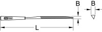 Messer-Nadelfeile, 5mm