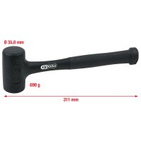 Rückschlagfreier Schonhammer, 570g