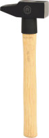 Schlosserhammer, Hickory-Stiel, französische Form, 400g