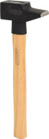 Schlosserhammer, Hickory-Stiel, französische Form, 800g